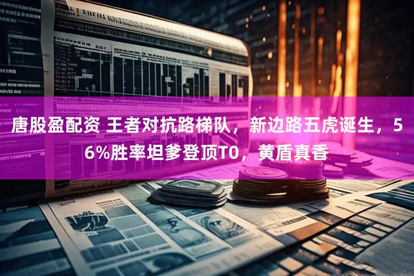 唐股盈配资 王者对抗路梯队，新边路五虎诞生，56%胜率坦爹登顶T0，黄盾真香